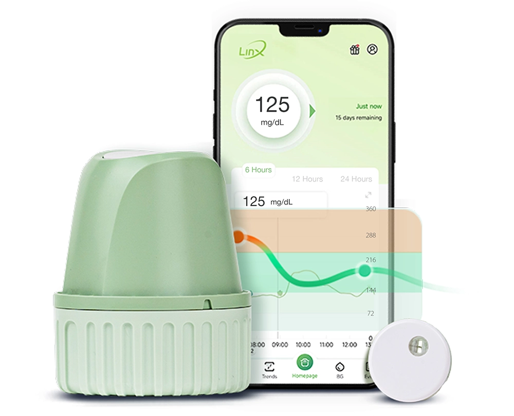 سنسور پایش مداوم قند خون لینکس